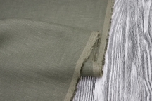 Лён костюмно-плательный серый хаки 22С13 Лён костюмно-плательный серый хаки 22С13