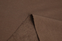 Knitted fouter 3 thread looped milk chocolate