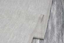 Heavy Weight Linen Fabric Stone Washed light grey