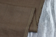 Medium Weight Linen Stone Washed brown-chocolate