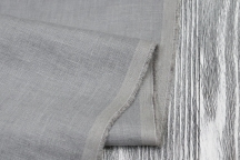 Medium Weight Linen Stone Washed smoky gray