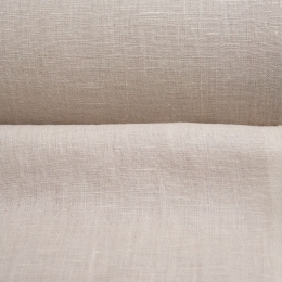 Medium Weight Linen Stone Washed beige-cream
