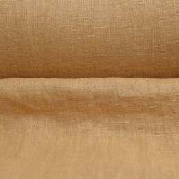Medium Weight linen Stone Washed walnut 