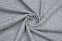 Dense 210 g/m2 Grey melange knitted fabric Kulirka 50-04