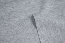 Dense 210 g/m2 Grey melange knitted fabric Kulirka 50-04