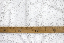 Italian cotton sangalo white
