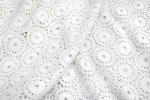Italian cotton sangalo white