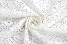 Italian cotton sangalo white