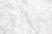Italian cotton sangalo white