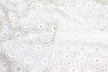 Italian cotton sangalo white