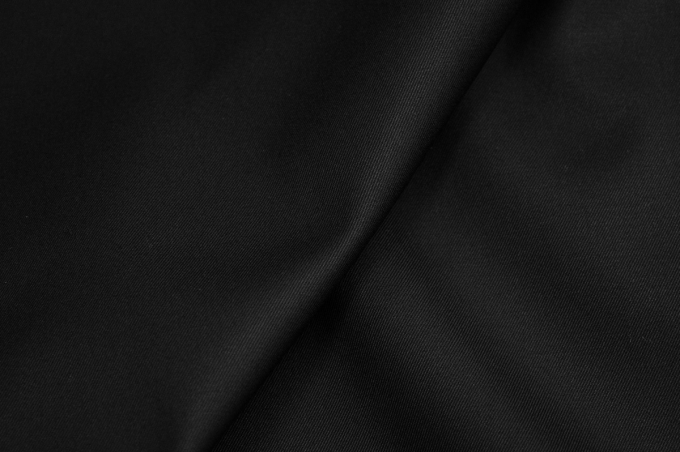 Italian suit cotton black with elastane