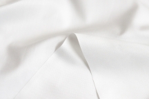 Итальянский плательный хлопок с лоском белый