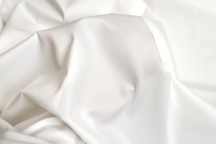 Итальянский плательный хлопок с лоском белый