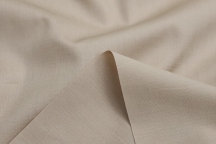 Italian cotton poplin beige Italian cotton poplin beige