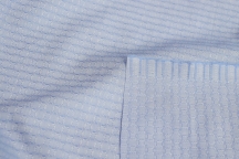 Italian dress-blouse sateen striped sateen