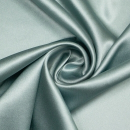 La Perla Natural silk satin with elastane in blue and turquoise