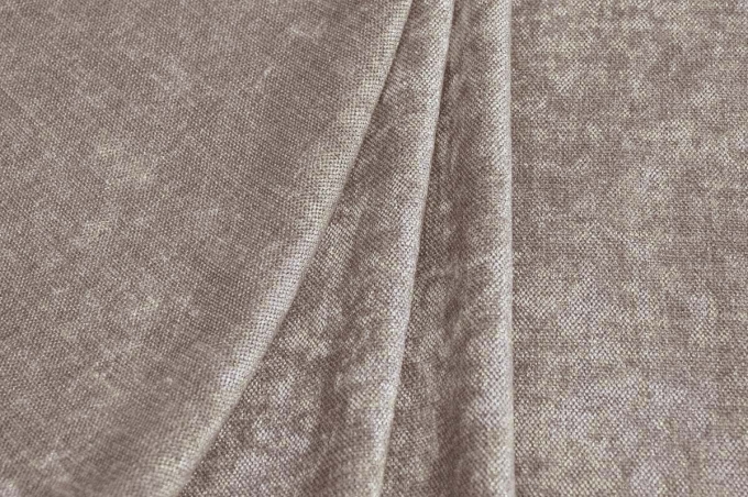 300cm LINEN SHENIL V13 Cocoa drapery fabric