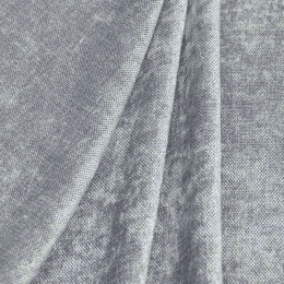 Портьерная ткань 300см LINEN SHENIL V24 серый стальной