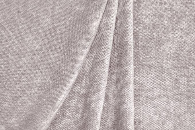 Портьерная ткань 300см LINEN SHENIL V43 серо-лиловый