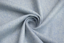 HUGO BOSS Italian suit wool-flannel blue