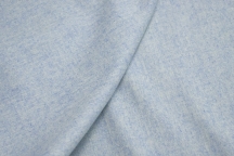 HUGO BOSS Italian suit wool-flannel blue