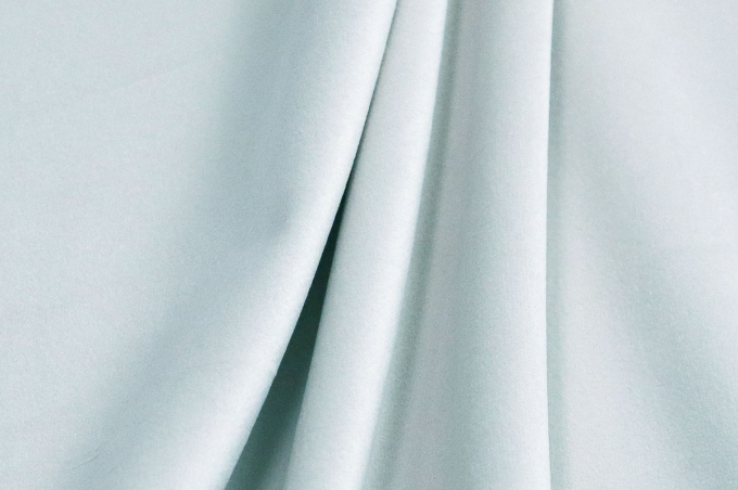 Velvet drape fabric ZAMBAK 73 steel grey
