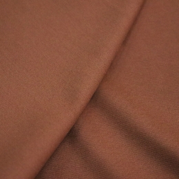Italian viscose jersey-jersey terracotta knitted fabric