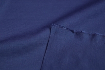 Italian viscose jersey knit blue