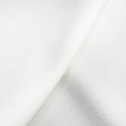 Итальянский вискозный трикотаж джерси белый