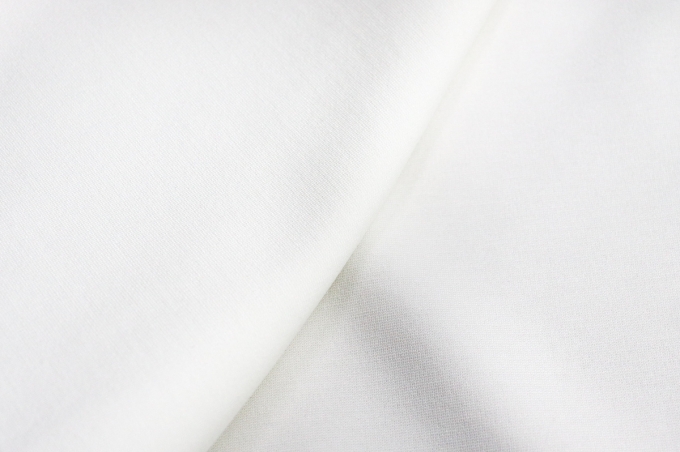 Итальянский вискозный трикотаж джерси белый