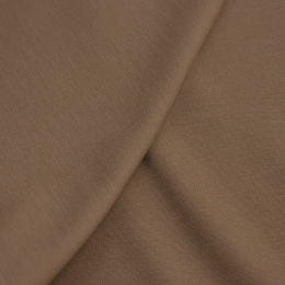 Italian viscose jersey knit in walnut brown