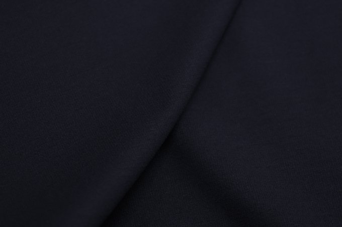 Italian viscose jersey knit blue