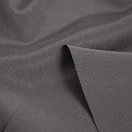 Lining fabric with cupro elastic in ash grey