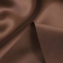 Viscose lining fabric terracotta brown