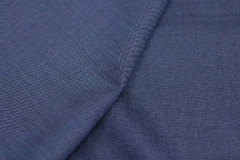 Blue melange fine wool suit and dress wool