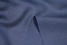 Blue melange fine wool suit and dress wool