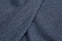 Blue melange fine wool suit and dress wool