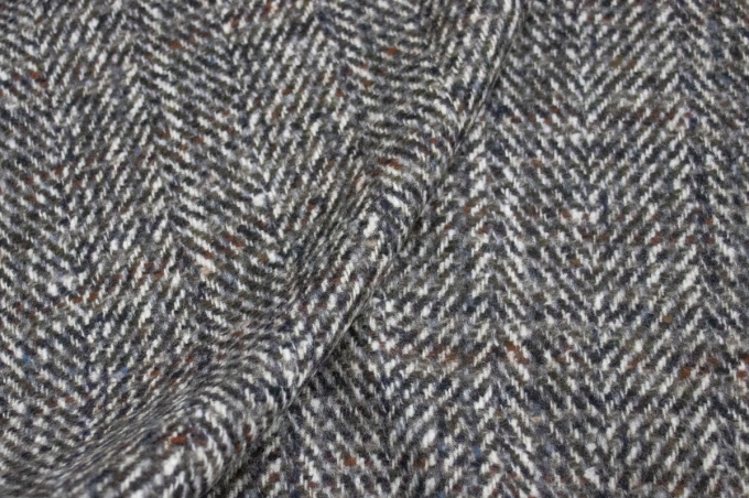 Итальянский пальтовый шерстяной твид