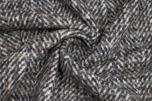 Итальянский пальтовый шерстяной твид