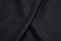 Fabiana Filippi Italian Suit Wool Black and Blue with Silk