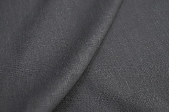 Drapery Tablecloths Heavyweight Linen gray graphite