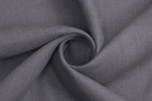 Heavy Weight Linen Fabric graphite grey