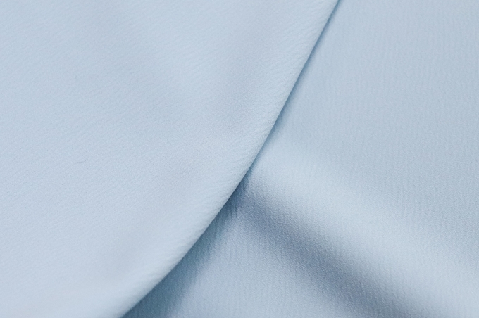 Italian dense viscose viscose crush light blue