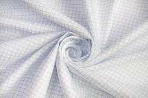 Italian suit cotton-satin with elastane electrik
