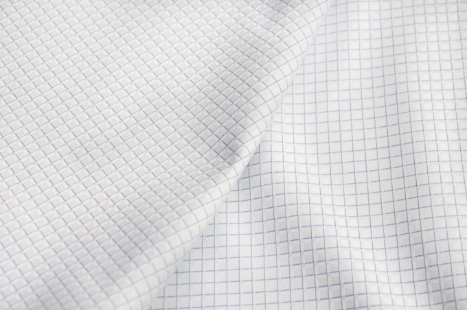 Italian suit cotton-satin with elastane electrik