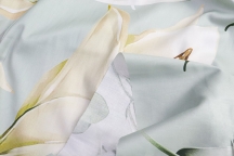 Bed linen sateen 240 cm pale turquoise Bed linen sateen 240 cm pale turquoise