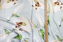 Bed linen sateen 240 cm pale turquoise Bed linen sateen 240 cm pale turquoise