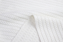 Хлопок для пледов и покрывал 240 см бело-молочный