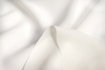 Natural silk crepe silk crepe with elastane black
