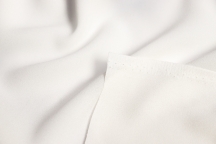 Natural silk crepe silk crepe with elastane black